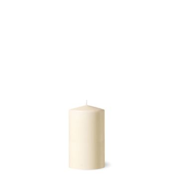 Ivory Pillar Candles 100x60mm (25hours)