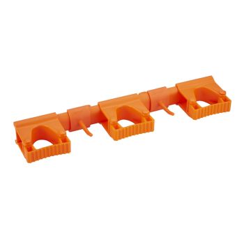 Vikan Hygienic Hi-Flex Wall Bracket System 420mm - Orange