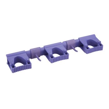 Vikan Hygienic Hi-Flex Wall Bracket System 420mm - Purple