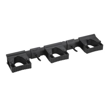 Vikan Hygienic Hi-Flex Wall Bracket System 420mm - Black