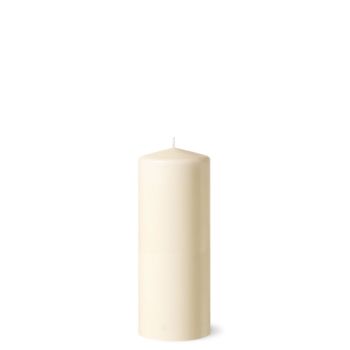 Ivory Pillar Candles 150x60mm (45hours)
