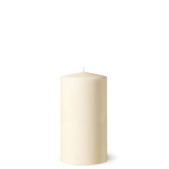 Ivory Pillar Candles 150x80mm (65hours)