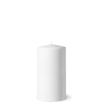 White Pillar Candles 150x80mm (65hours)
