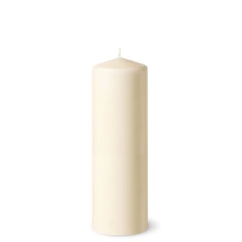 Bolsius Professional Ivory Pillar Candles 200x68mm (80 hours)