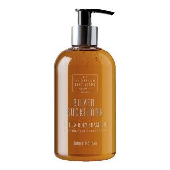 Silver Buckthorn Hair & Body Shampoo Pump Bottles 6x300ml