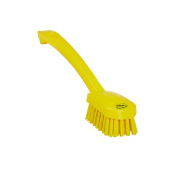 Vikan Utility Brush 260mm (Medium) - Yellow
