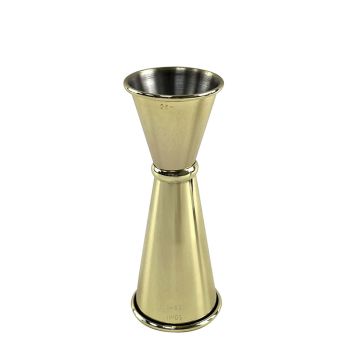 Mezclar Cocktail Jigger Gold Plated 25/35/50ml NGS