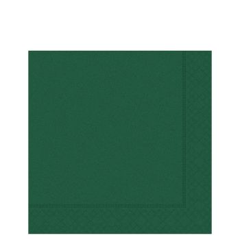 Forest Green Paper Napkins 40cm 3ply
