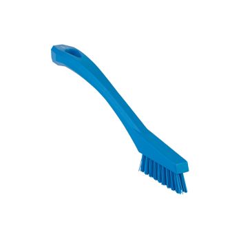 Vikan Detail Brush 20.5cm (Very Hard) - Blue