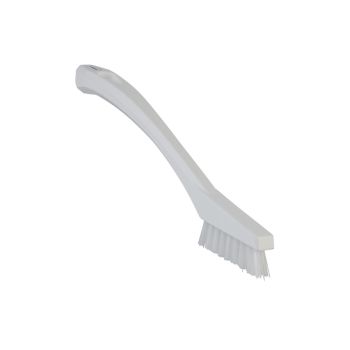 Vikan Detail Brush 20.5cm (Very Hard) - White