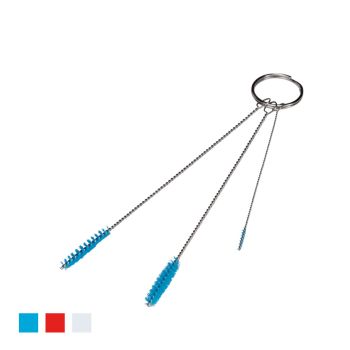 Vikan Cleaning Set with 3 Brushes 2,5 & 6mm (Soft)