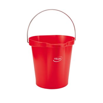 Vikan Hygiene Bucket 12Litre - Red