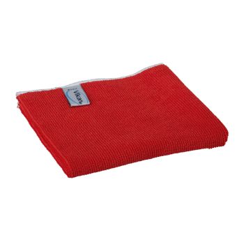 Vikan Basic Microfibre Cloth 40x40cm - Red