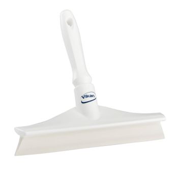 Vikan Ultra Hygiene Table Squeegee with Mini Handle 245mm - White