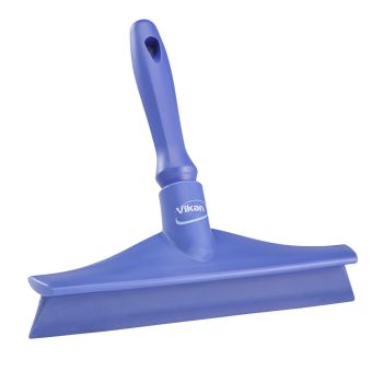 Vikan Ultra Hygiene Table Squeegee with Mini Handle 245mm - Purple