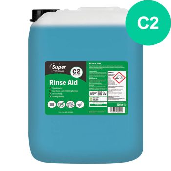 C2 Super Professional Rinse Aid 10 Litre