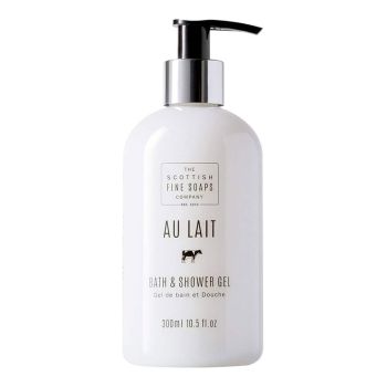 Au Lait Bath & Shower Gel Pump Bottles 300ml