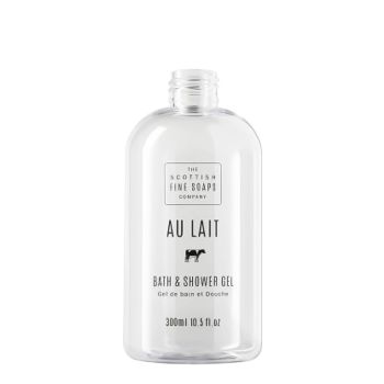 Au Lait Bath & Shower Gel Empty Bottles 300ml