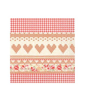 Valentines & Mothers Day Paper Napkins 40cm 3ply