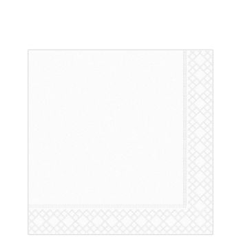 White Paper Napkins 40x40cm 3ply