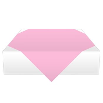 Pink dawnSILK Wipe-Clean Slipcovers 90x90cm