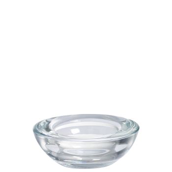 Clear Round Tealight Holders (Box 4)