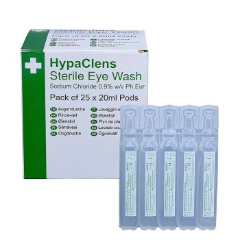Sterile Eyewash Pods (pack of 25)