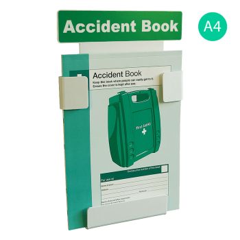 Accident Book Station with FREE A4 Accident Book