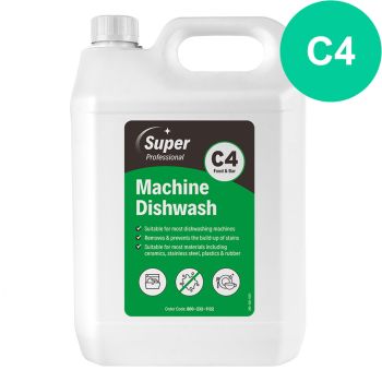 C4 SUPER Machine Dishwash Detergent 5 Litre