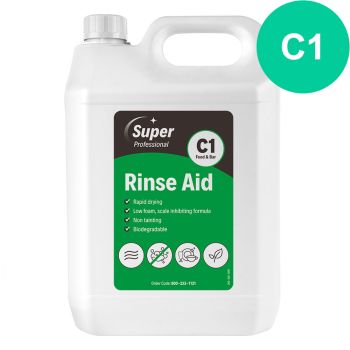 C1 SUPER Machine Dishwash Rinse Aid 5 Litre