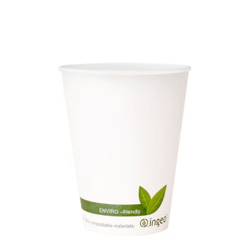Ingeo Compostable White Cup 12oz