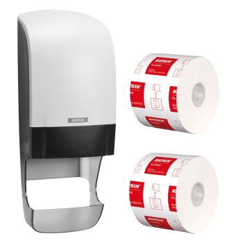 KATRIN Inclusive System Toilet Roll Dispenser White