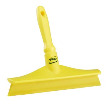Vikan Ultra Hygiene Table Squeegee with Mini Handle 245mm - Yellow