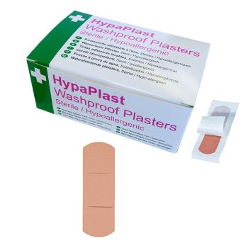 Pink Washproof Plasters 7.2 x 2.5cm (100 pack)