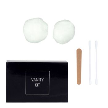 Vanity Kit in Carton Black & Silver Design