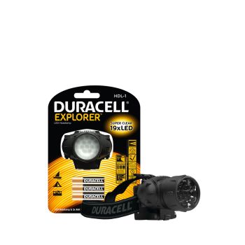 Duracell 27 Lumens LED Explorer Headlamp Torch