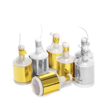 Silver & Gold Party Poppers