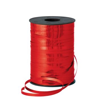 Red Metallic Curling Ribbon 5mm x 250m