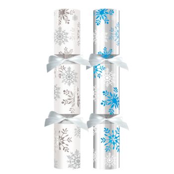 12" Frozen Winter Sky Christmas Crackers (Box 50)