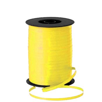 Yellow Matt Curling Ribbon 5mm x 500m