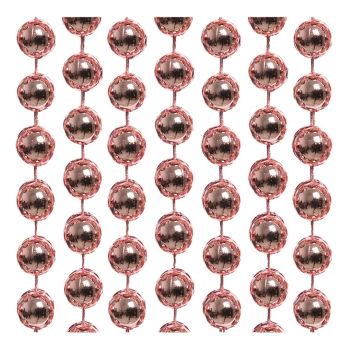 20mm Rose Bonbon Plastic Bead Garland 1x2.7m Length