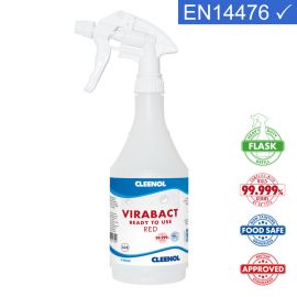 CLEENOL VIRABACT RED Multi Surface Cleaner (ready to use) HD Flask