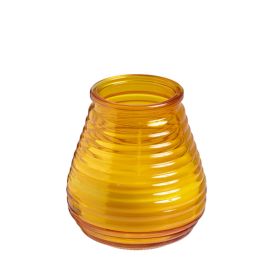 Amber Glass Candle Jar 60 Hour Burn Time